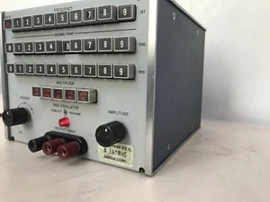 HP 241A 	 10 Hz to 999 kHz Pushbutton Oscillator - Picture 1 of 7