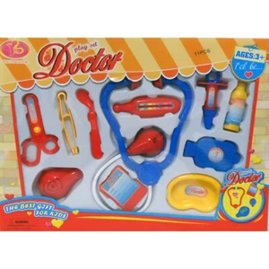Doctor Play Set 11 Pieces Multi Colored - Picture 1 of 1