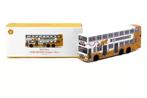Tiny City Die-cast Model Car - Shell Bus KMB DENNIS Dragon 12m - Picture 1 of 4
