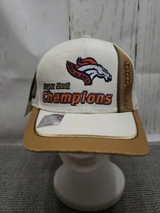 Vintage Denver Broncos Super Bowl 33 XXX111 Champions Hat Strapback 1999 - Picture 1 of 12