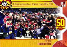 2017-18 Finnish Jokerit Helsinki Sereal #H16 Jokerit Helsinki, Finnish Title
