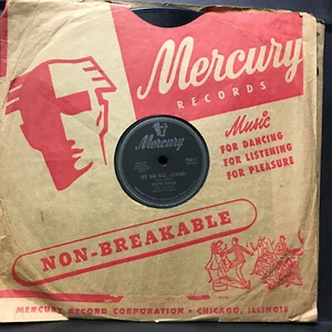 78 rpm  1954' pop Vocal Jukebox Record PATTI PAGE Let Me Go Lover Hocus Pocus - Picture 1 of 7