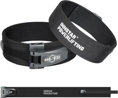 INNSTAR 13mm Ratchet Weightlifting Belt – Enhanced Macro Adjustment & Durability - Image 1 of 4