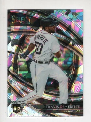 2020 Select Baseball TRAVIS DEMERITTE CRACKED ICE PRIZM RC!  22/25  - Image 1 of 2
