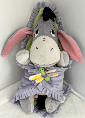 Manta de peluche y seguridad Disney Babies Eeyore 11" Foto 1 de 4