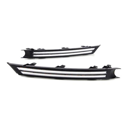 DRL For Mazda CX-5 2017-2021 LED Daytime Running Light Fog Lamp W/ Turn Signal - Image 1 of 4