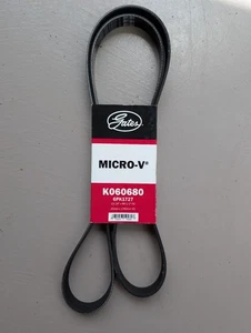 Cinturón serpentino Gates K060680 Micro-V 6 costillas 68,0" de longitud - Imagen 1 de 4