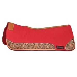 47HS 32" x 30" Hilason Pferdesattel PAD Western konturiert Wollfilz Feuchtigkeit - Bild 1 von 8