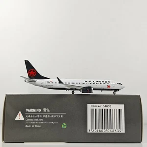 1:400 Phoenix Canada B737 MAX 8 Passenger Airplane Diecast Aircraft Plane Model - Picture 1 of 12