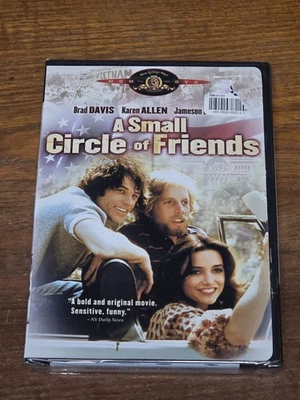 A Small Circle of Friends (DVD, 1980) Brad Davis Karen Allen Jameson Parker NEW - Image 1 of 3