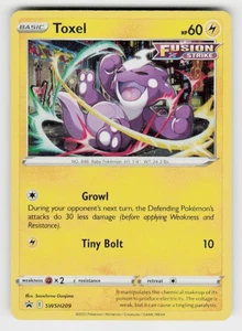 SWSH: Sword & Shield Promo Cards #SWSH209 Toxel - Picture 1 of 2
