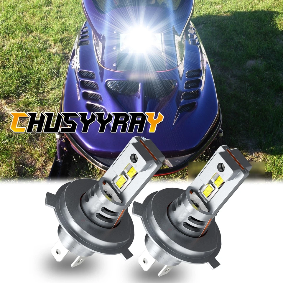 Super Hi/Lo LED Light Bulb for Ski-Doo Formula III 600 700 800 1996–1999 - Image 1 of 4