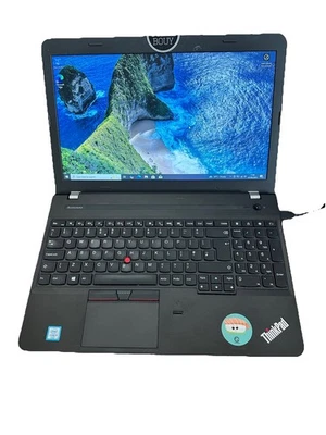 Lenovo ThinkPad E560 15,6" computer portatile i5-6200U 120 GB SSD 8 GB Ram Windows 10 Pro - Immagine 1 di 4
