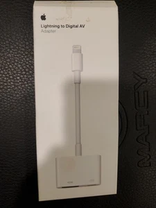 GENUINE Apple Lightning to Digital AV Adapter MD826AM/A OPEN BOX - Photo 1/3