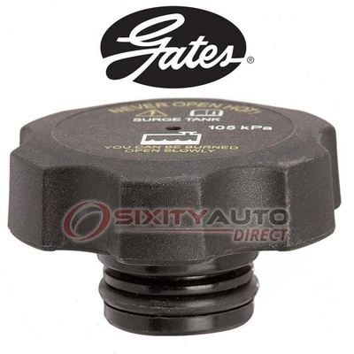 Gates Radiator Cap for 2013 Chevrolet Malibu 2.5L L4 - Antifreeze Coolant gx Foto 1 de 4
