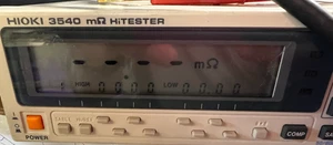 HIOKI 3540 mΩ Milli Ohm HiTester Hi Tester Ohmmeter w/ Leads - Picture 1 of 6