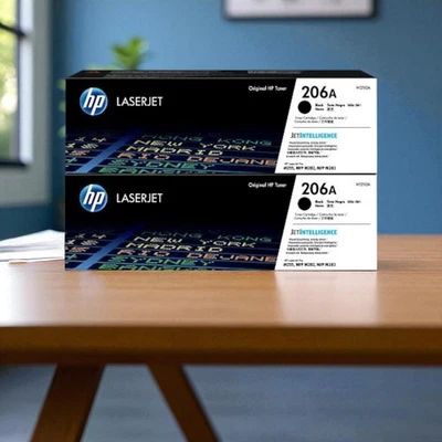 HP 206A Black 2-Pack LaserJet Toner Cartridge W2110A - Image 1 of 4
