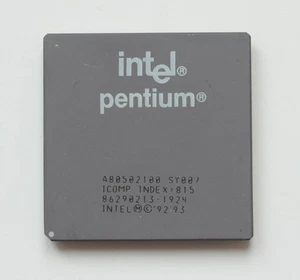 Socket 7 Processor CPU - Intel Pentium 100 - 100MHz - SY007 - TESTED - Picture 1 of 2