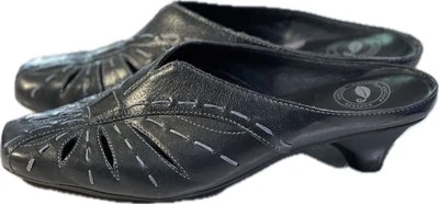 Женские туфли на плоской подошве Nurture Slip On Mule Lafayette с пирсингом размер 6,5 темно-синие 1 дюйм каблук котенка - Изображение 1 из 4