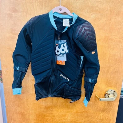 Chaqueta de ciclismo SixSixOne 661 para mujer Recon Advance manga larga negra/azul - grande Foto 1 de 4