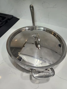 ALL-CLAD Vintage 11” Pollici Padella per Padella Manico Padella Coperchio D3 3 Strati Antiaderente - Foto 1 di 7