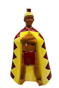 TIKI DE COLECCIÓN 1978 HILTON HAWAIIAN VILLAGE RECUERDO REY KAMEHAMEHA MACETA TIKI - Imagen 1 de 14