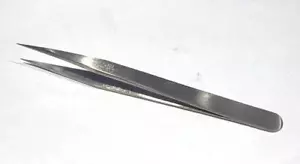 Fine Tips Heavy Duty Tweezers for Electronic & Detailing Work 115mm Long - Picture 1 of 1