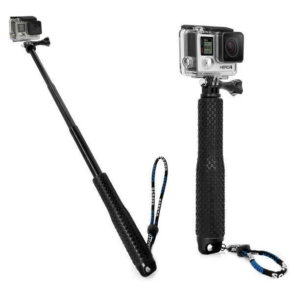 Teleskopstange Selfie Stick Stange wasserdicht für Action Kamera GoPro Zubehör i - Bild 1 von 1
