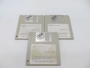 3.5" Floppy Disks IBM DOS 5.0 UPGRADE Version 5.0 vintage 1991 computer discs - - Picture 1 of 4