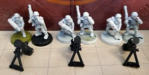 Warhammer 40k 3x Metal Cadian Mortar Crews Astra Militarum Imperial Guard - Picture 1 of 1