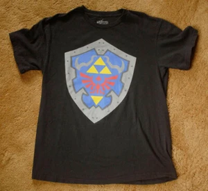 ZELDA black short sleeve t shirt size L 100% cotton - Picture 1 of 1