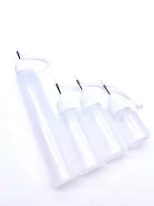 2pcs Precision Needle Tip Empty Bottle for Reuse for Glue Liquid Filling Craft  - Picture 1 of 5