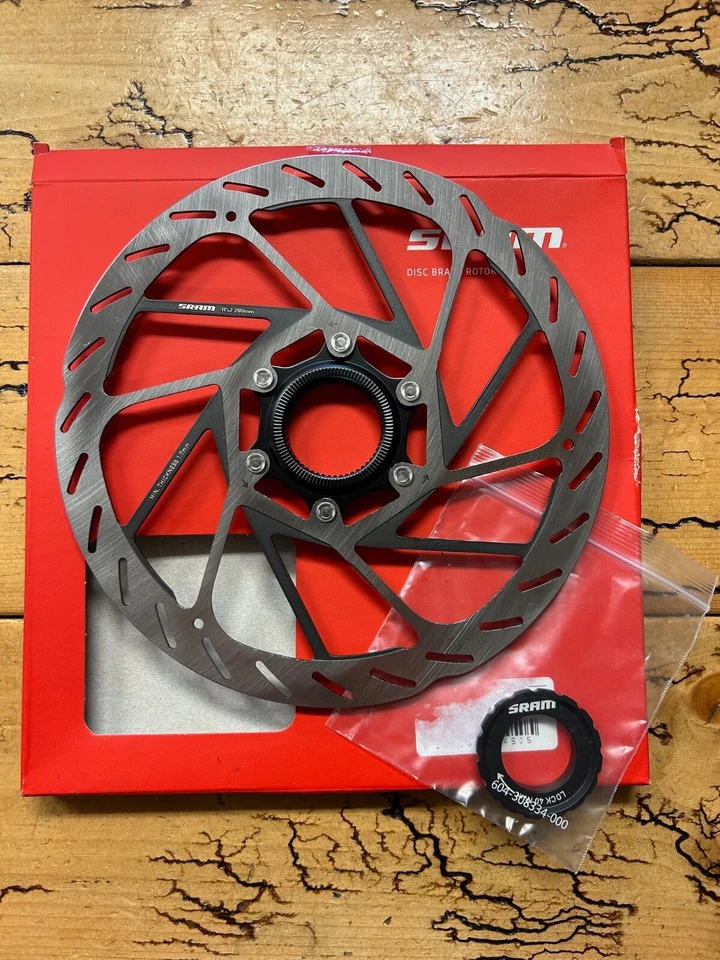 SRAM HS2 200mm Center Lock Disc Brake Rotor - Heat Dissipation MTB Performance