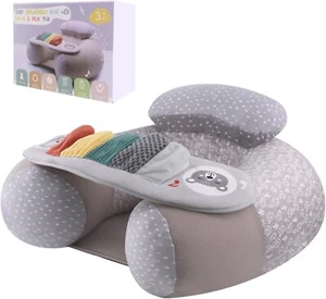 Blublu Park Baby aufblasbarer Sitz mit Bezug für Babys 3-36 Monate, tragbares Bab - Bild 1 von 6