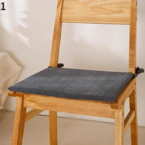 1x 40 40CM Corduroy Sponge Seat Cushion Study Chair Mat Stool Pad Thickened Soft - Picture 1 of 25