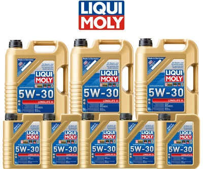 Motoröl Liqui Moly Longlife 3 III 5W-30 für VW 504 00 507 00 BMW LL-04 MB 229.51