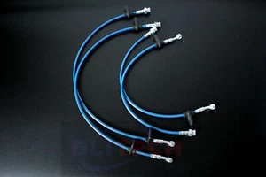 Dot Approved Brake Lines Front & Rear Fit Honda Civic 1992 - 95 Stainless Steel - Bild 1 von 4