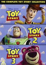 The Complete Toy Story Collection 3-disc Set DVD Region 2 VG 1lb