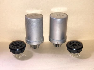 Bogen T-161 500/600 Ohm, Audio Mic Input Transformers, 9 Pin Octal, Matched Pair - Picture 1 of 5
