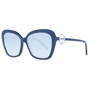 Occhiali da sole donna emilio pucci sunglasses firmati lenti blu sfumate fumè - Imagen 1 de 3