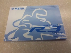 Owner's Manual, Yamaha YXFR3F Motorcycle 11626-28-57 Near-New Condition - Picture 1 of 3