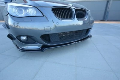 Cup Spoilerlippe Front Ansatz passend für BMW 5er E60/61 M Paket schwarz Hochgla - Bild 1 von 4