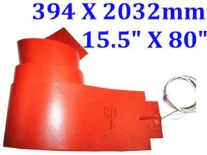 15.5" X 80"  394 X 2032mm 4000W Dye Sublimation Printer CE UL Heat Blanket - Picture 1 of 12