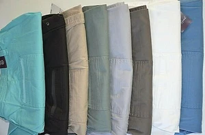 NWT Gloria Vanderbilt Ladies Cargo Shorts DAWN Size 22W 24W White Blue - Picture 1 of 6