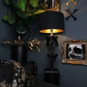 Halloween Gothic Schädel Skelett Lampe Desktop Tischlampe Nachtlicht Haus Dekor