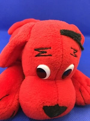 Peluche Clifford The Big Red Dog 8 pulgadas escolástico vintage 1997 Foto 1 de 4