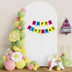 Doubleside Arch Backdrop Stand Cover Arched Shape Backdrop Cover  Baby Shower