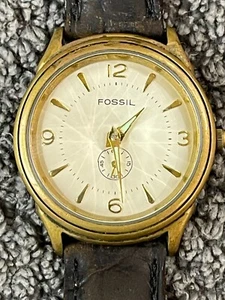 Vintage FOSSIL PRISM SUB-DIAL AUTHENTIC PC-9287 WATCH NEW BATTERY - Picture 1 of 4