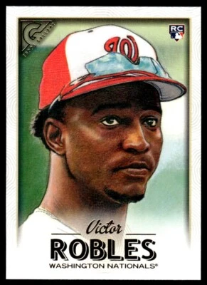 2018 TOPPS GALLERY ROOKIE VICTOR ROBLES R74 - Image 1 of 2