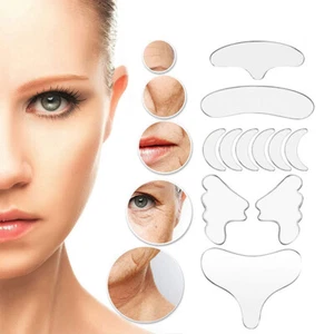 11/16pcs Silicone Face Eye Forehead Anti Wrinkle Patch Facial Lifting PadFEH J. - Picture 1 of 14
